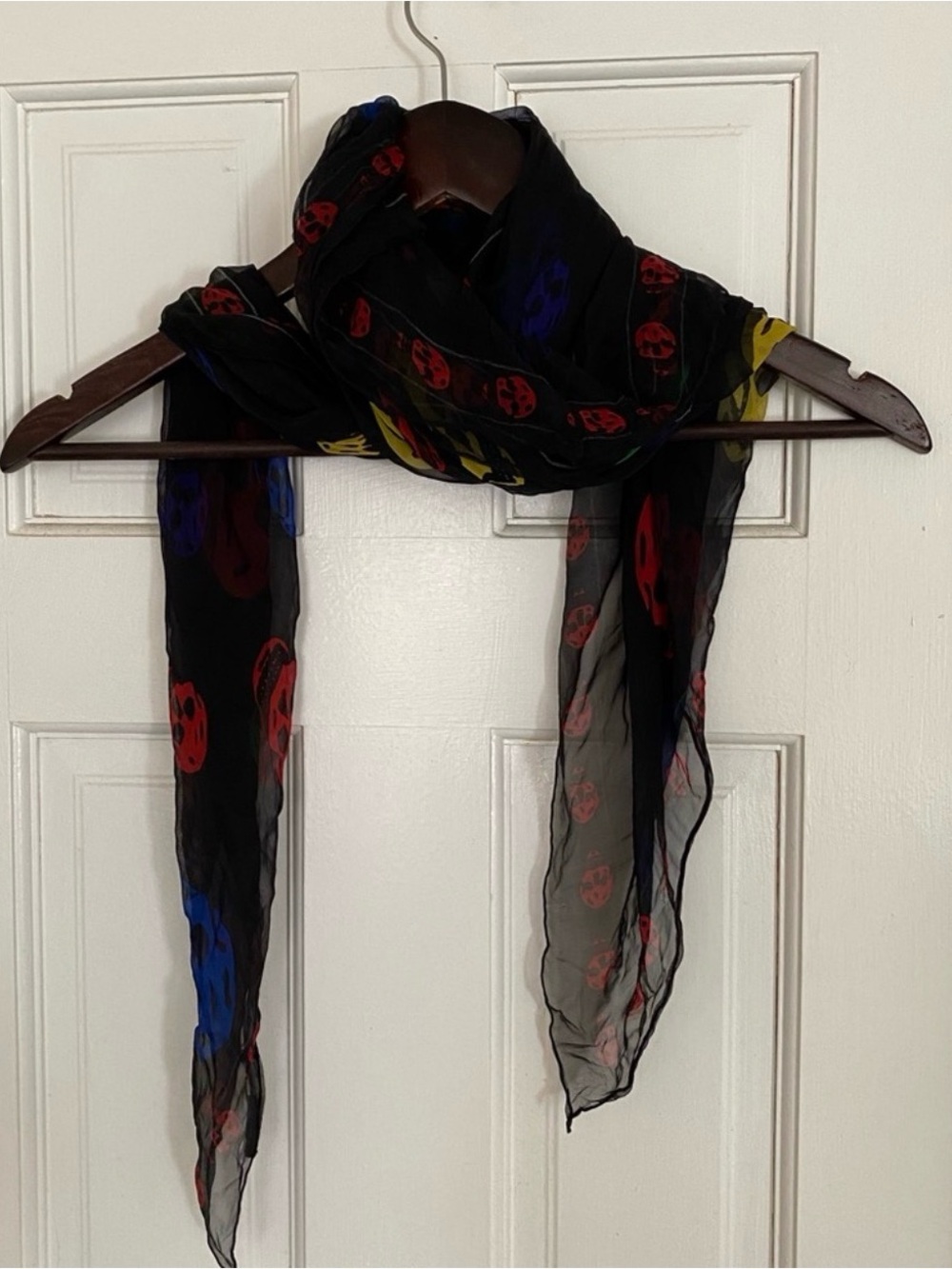 Alexander McQueen silk scarf